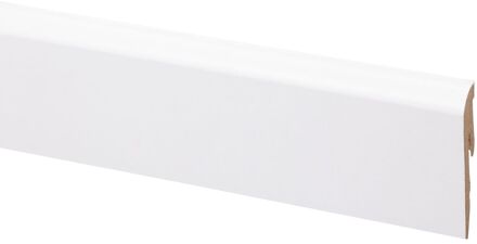 CanDo Hoge Plint - Wit - 240cm - 10x56mm