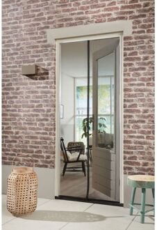 CanDo Hordeur Standaard - 95x235cm - Zwart - Kunststof