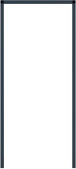 CanDo Inbouwkader Hordeuren - Aluminium - Antraciet