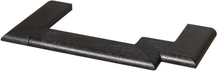 CanDo Kozijnplint Kunststof Zwart (2 Stuks)