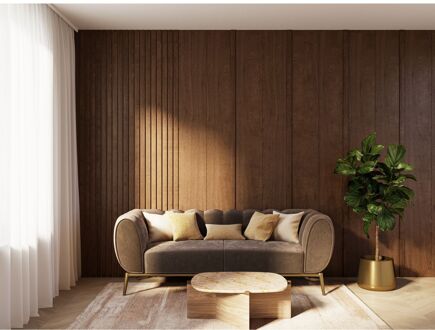 CanDo Lat Decowall Acoustic Elements Advanced - Rustiek Eiken - 2600x45x12mm