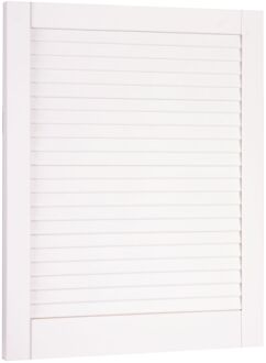 CanDo Louvredeur Wit Dicht 60,1x49,4cm