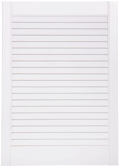 CanDo Louvredeur Wit Open 69x49,4cm