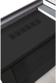 CanDo Mix & Match Vensterbank Radiatorbekleding Zwart 160x30cm