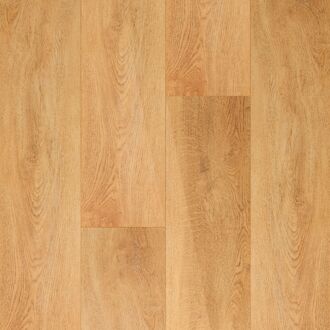 CanDo Pvc Vloer Silent Plank Xb Fluister Eiken - Middenbruin - 4-zijdige Micro V-groef - 6,3mm - 1,676m²