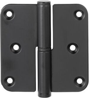 CanDo Scharnier Tiel - Zwart - Rechts - 76x76mm