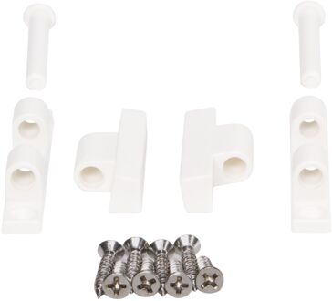 CanDo Scharnierenset - Kunststof - Wit