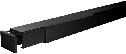 CanDo Schuifdeursysteem Box - 2m - Zwart - Soft-close - Inclusief Frezing