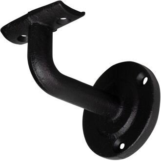 CanDo Trapleuninghouder Colchester - Mat - Zwart - 2 Stuks