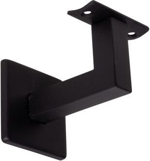 CanDo Trapleuninghouder Milan - Mat - Zwart - 2 Stuks