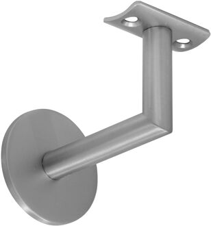 CanDo Trapleuninghouder New York - Rvs-look - 2 Stuks