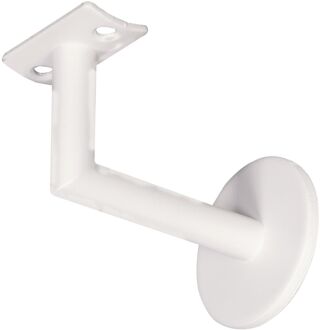 CanDo – Trapleuninghouder - New York - Wit – Metaal - 2 Stuks