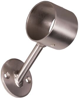 CanDo Trapleuninghouder Rotterdam - Rvs-look - 2 Stuks