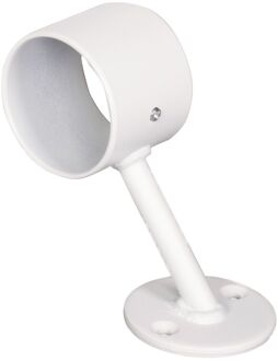 CanDo – Trapleuninghouder - Rotterdam - Wit – Metaal - 2 Stuks