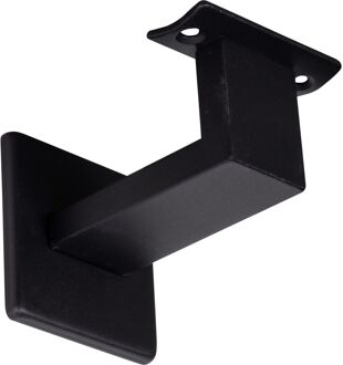 CanDo Trapleuninghouder Sydney - Mat - Zwart - 2 Stuks