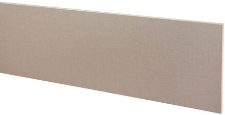 CanDo Traprenovatie Stootbord - Grijs Textiel - 130x20cm - 3 Stuks