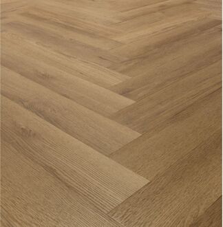 CanDo Visgraat Pvc Vloer Click De Luxe - Natuur Eiken - 4-zijdige Micro V-groef - 7mm - 2,070m²