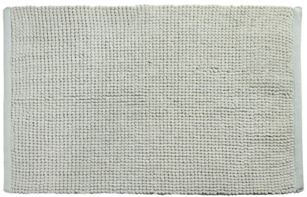 Candore badmat, geschikt voor vloerverwarming - 100% microfiber - Licht groen - 50 x 80 cm