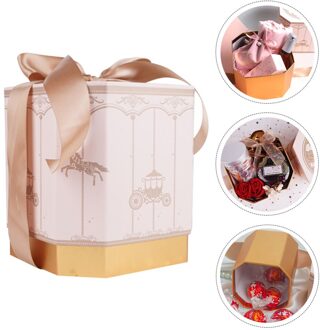 Candy Box Papier Verpakking Dozen Snoep Zakken Kerst Wedding Party Supply