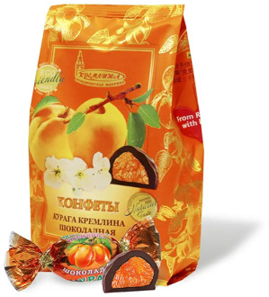 Candy Chocolate кремлина курага in chocolate-snacks and sweets, goods from Russia