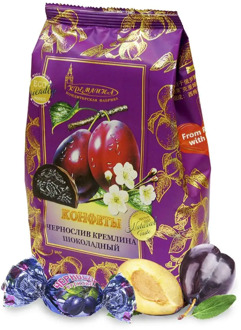 Candy Chocolate кремлина prune the chocolate-snacks and sweets, goods from Russia