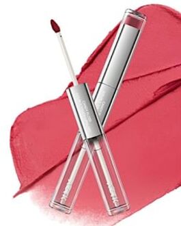 Candy Floss Dual-Ended Touch Lip Gloss - 10 Colors 07# Candied Strawberry (1.7g & 1.7ml)