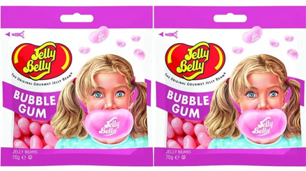 Candy jelly belly bubble gum 70 gr. (2 packs)