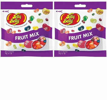Candy Jelly Belly Fruit mix fruit assorted 70 gr. (2 packs)