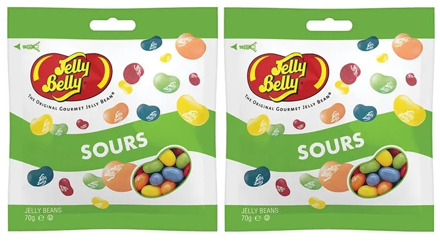 Candy Jelly Belly sour fruit 70 gr. (2 packs)