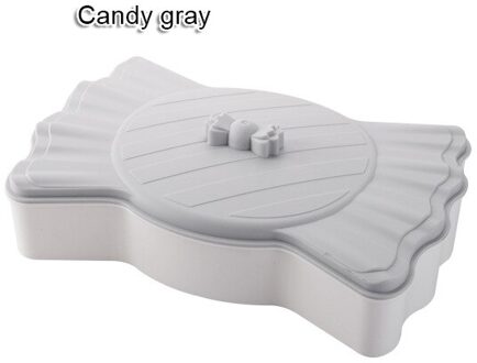 Candy Styling Noten Doos Zaden Snoep Plaat Gedroogd Fruit Dozen Opbergdoos Fruitschaal Organizer Voor Vrije Tijd Telefoon houder grijs