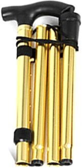 Cane Voor Ouderen Telescopische Trek Wandelen Ultralight Wandelstokken Wandelen Outdoor Wandelstok Draagbare Kruk Sticks geel