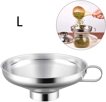 Canned Food Funnel Stainless Steel Small Diameter Funnel Wide Mouth Funnel Large Diameter Funnel Sauce Funnel Kitchen Tools