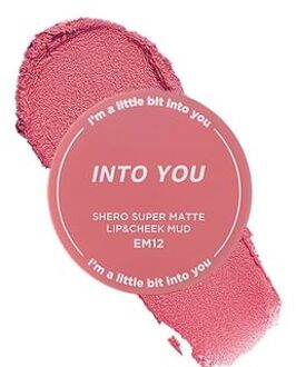 Canned Lip & Cheek Mud - 3 Colors #EM08 Brick Red Nude - 5g