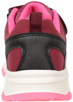 Cannonball wandelschoenen voor kinderen (Bes) Bessenrood