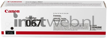Canon 067 BK toner cartridge zwart (origineel)