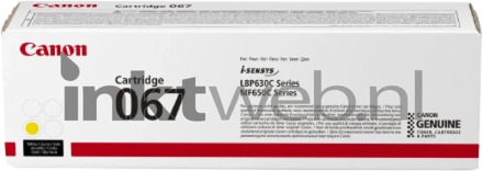 Canon 067 Y toner cartridge geel (origineel)