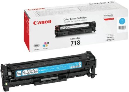 Canon 718 Toner Cyaan