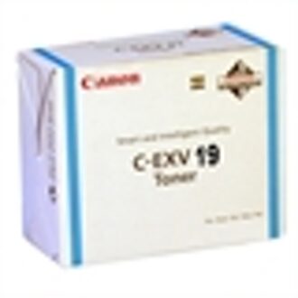 Canon C-EXV 19 toner cartridge cyaan (origineel)