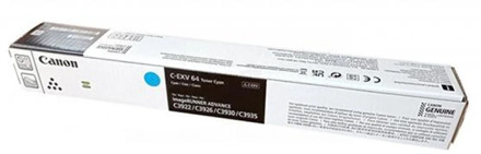 Canon C-EXV 64 C toner cartridge cyaan (origineel)