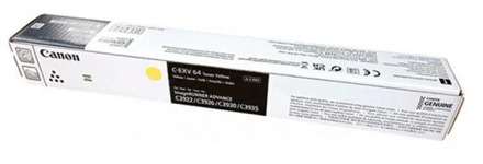 Canon C-EXV 64 Y toner cartridge geel (origineel)