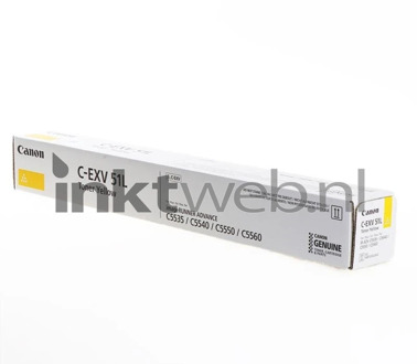 Canon C-EXV51 Origineel Geel