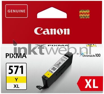 Canon cartridge CLI-571 XL (Geel)