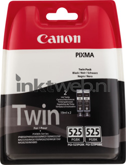 Canon cartridge voordeelpak TWINPACK PG-525 PGBK