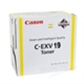 Canon CEXV-19 Tonercartridge - Geel