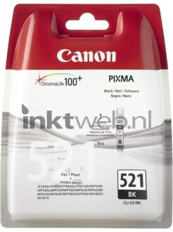 Canon Cli-521 Inkt Zwart