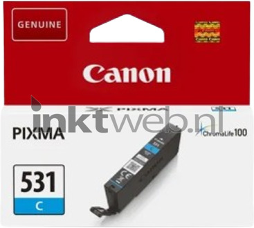 Canon CLI-531C inkt cartridge cyaan (origineel)