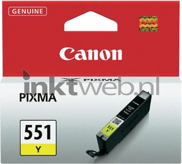 Canon CLI-551 Inkt Geel