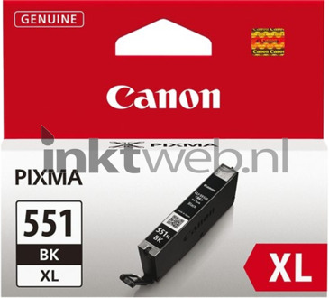 Canon CLI-551XL BK Inkt Zwart