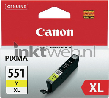 Canon CLI-551XL Inkt Geel
