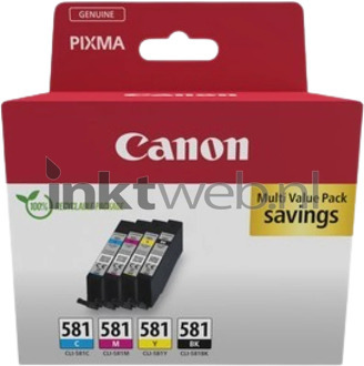 Canon CLI-581 Multi pack zwart/kleur